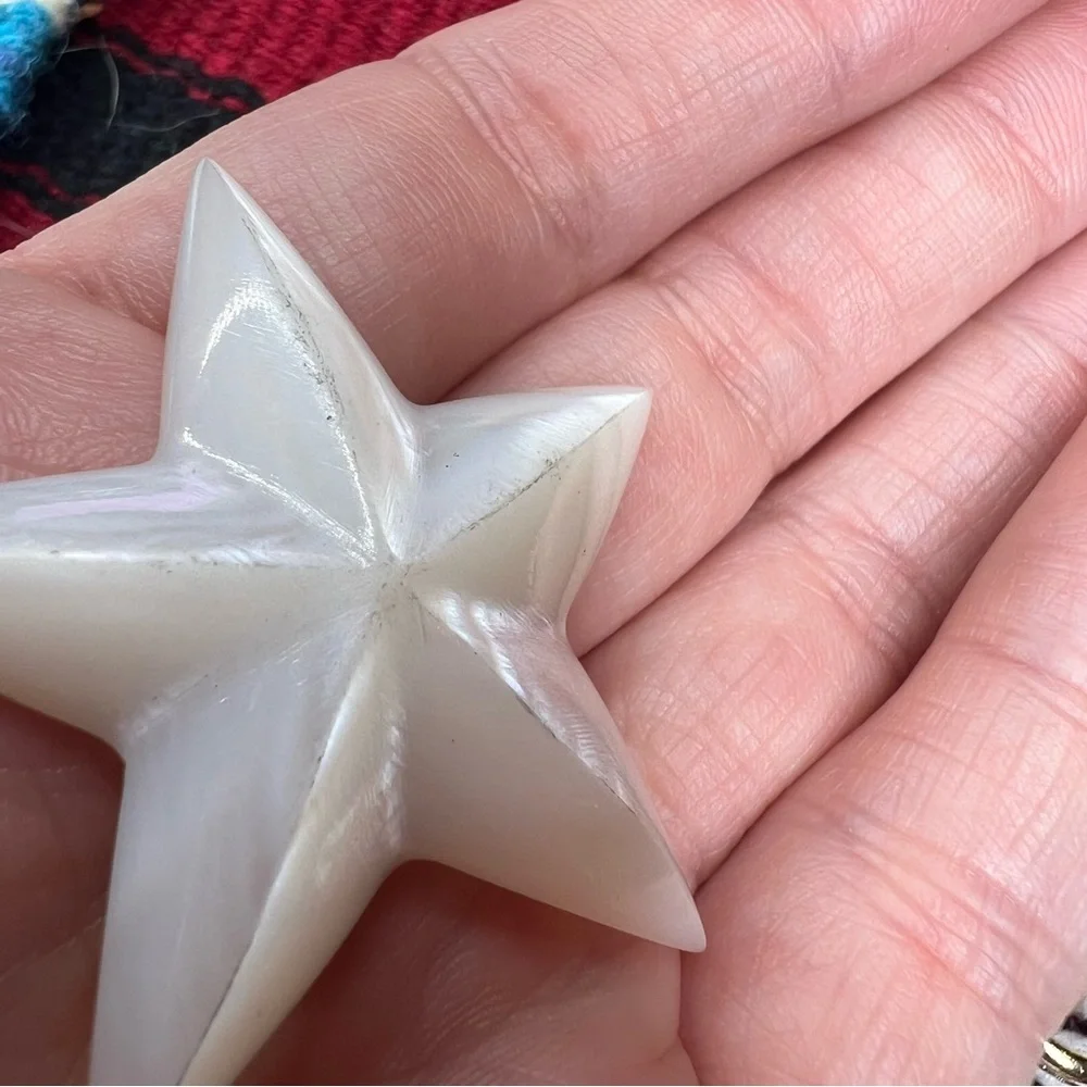 Vintage brooch lot of 5 flower scissors star Sand dollar and music note spiral - Picture 7 of 16